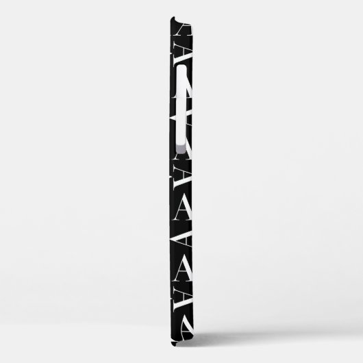 Anfangsbuchstaben A Case-Mate iPhone Hülle (Rückseite / Links)