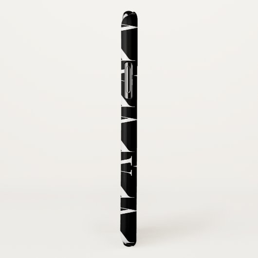 Anfangsbuchstaben A Case-Mate iPhone Hülle (Hinten/Rechts)