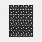 Anfangsbuchstaben A Fleecedecke (Vorderseite)