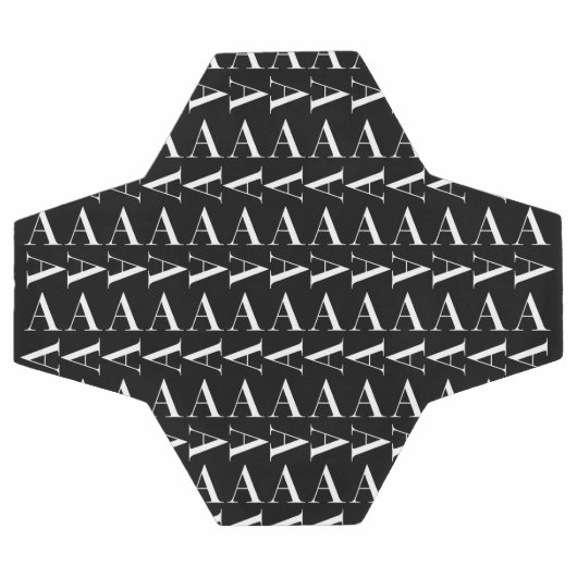 Anfangsbuchstaben A Fußball (Flach)