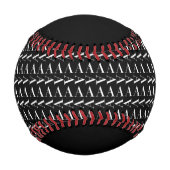 Anfangsbuchstaben A, Hintergrundfarbe auswählen Baseball (Vorderseite)