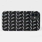 Anfangsbuchstaben A, Hintergrundfarbe auswählen Case-Mate iPhone Hülle (Rückseite (Horizontal))