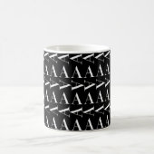 Anfangsbuchstaben A, Hintergrundfarbe auswählen Kaffeetasse (Mittel)