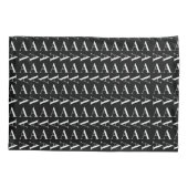 Anfangsbuchstaben A Kissenbezug (Rückseite)