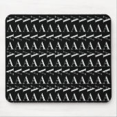 Anfangsbuchstaben A Mousepad (Vorne)