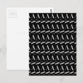 Anfangsbuchstaben A Postkarte (Vorne/Hinten)