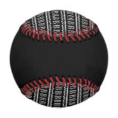 Anfangsbuchstaben B Baseball (Rückseite)