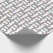 Anfangsbuchstaben B Geschenkpapier (Ecke)