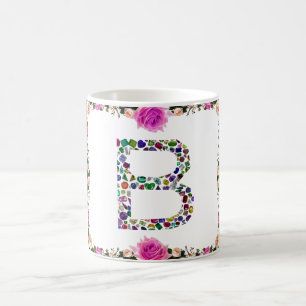 Anfangsbuchstaben B Kaffeetasse