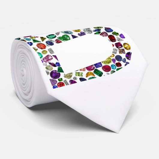 Anfangsbuchstaben B Krawatte (Gerollt)