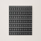 Anfangsbuchstaben B Puzzle (Vertikal)
