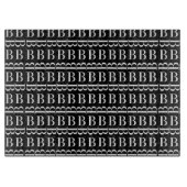 Anfangsbuchstaben B Schneidebrett (Vorderseite)