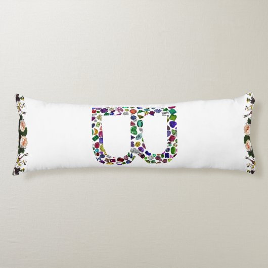 Anfangsbuchstaben B Seitenschläferkissen (Vorderseite)