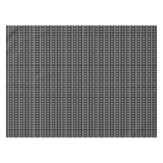 Anfangsbuchstaben B Tischdecke (Vorderseite (Horizontal))