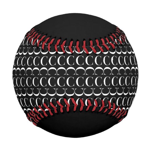 Anfangsbuchstaben C Baseball (Vorderseite)