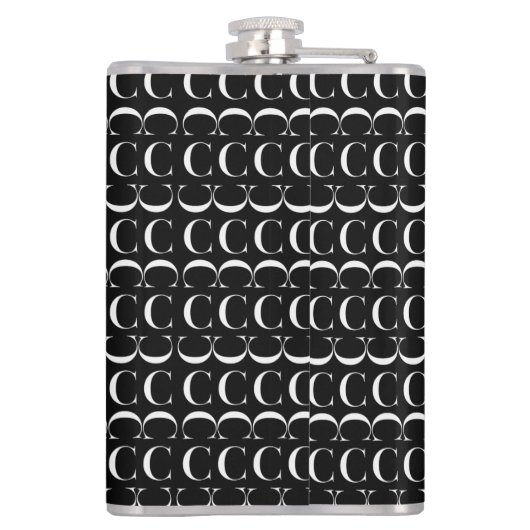 Anfangsbuchstaben C Flachmann (Rückseite)