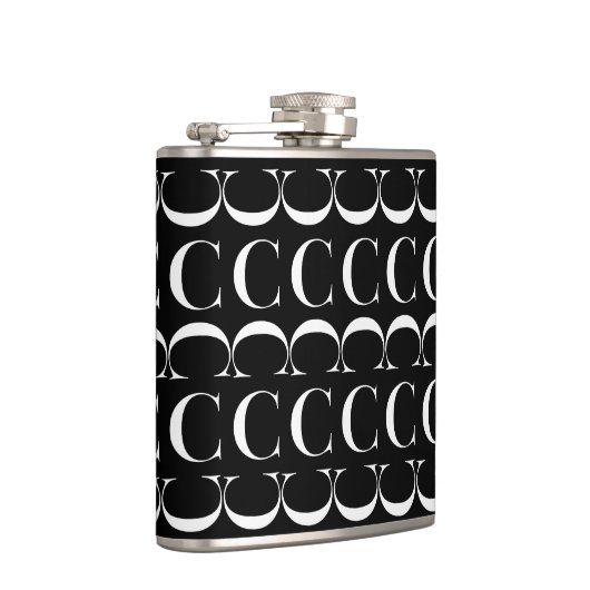 Anfangsbuchstaben C Flachmann (Rechts)