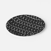 Anfangsbuchstaben C Pappteller (Schrägansicht)