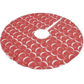 Anfangsbuchstaben C Polyester Weihnachtsbaumdecke (Schrägansicht)