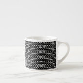Anfangsbuchstaben D Espressotasse (Rechts)