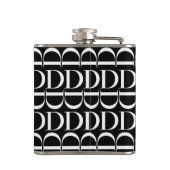 Anfangsbuchstaben D Flachmann (Rückseite)