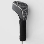 Anfangsbuchstaben D Golf Headcover (angewinkelt)