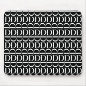 Anfangsbuchstaben D Mousepad (Vorne)
