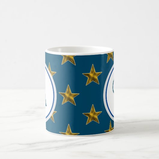 Anfangsbuchstaben der Star Monogram-Reihe Kaffeetasse (Mittel)