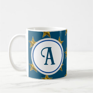 Anfangsbuchstaben der Star Monogram-Reihe Kaffeetasse