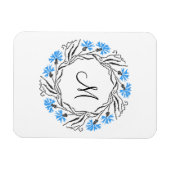 Anfangsbuchstaben des Kreissymbols Magnet (Horizontal)