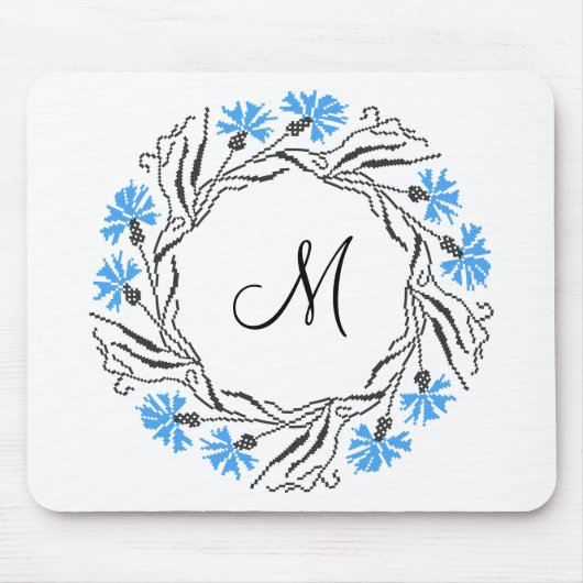Anfangsbuchstaben des Kreissymbols Mousepad (Vorne)