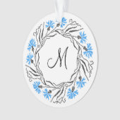 Anfangsbuchstaben des Kreissymbols Ornament (Vorderseite)