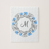 Anfangsbuchstaben des Kreissymbols Puzzle (Vertikal)