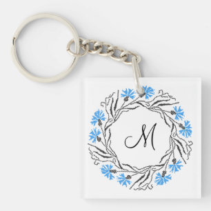 Anfangsbuchstaben des Kreissymbols Schlüsselanhänger