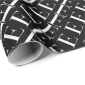 Anfangsbuchstaben E Geschenkpapier (Rolleneckpunkt)