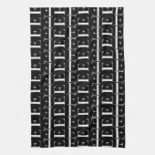 Anfangsbuchstaben E Geschirrtuch (Vertikal)