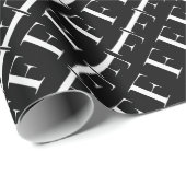 Anfangsbuchstaben F Geschenkpapier (Rolleneckpunkt)