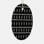 Anfangsbuchstaben F Keramikornament (Rechts)