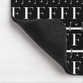 Anfangsbuchstaben F Mousepad (Ecke)