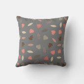 Anfangsbuchstaben für Holztiere Kissen (Rückseite)