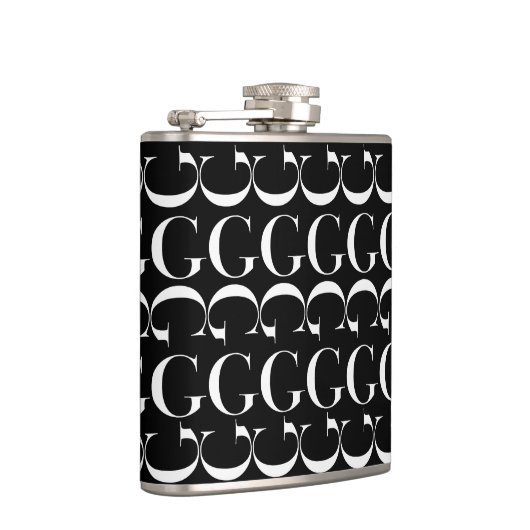 Anfangsbuchstaben G Flachmann (Rechts)