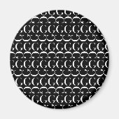 Anfangsbuchstaben G Magnet (Vorne)