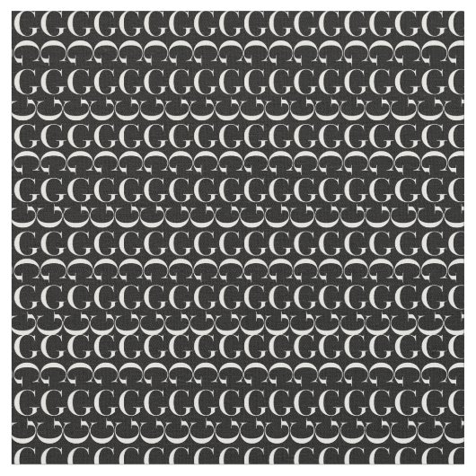 Anfangsbuchstaben G Stoff (Nahaufnahme)