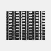 Anfangsbuchstaben H Fleecedecke (Vorderseite (Horizontal))