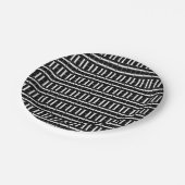 Anfangsbuchstaben H Pappteller (Schrägansicht)