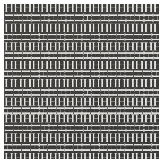 Anfangsbuchstaben H Stoff (Nahaufnahme)