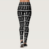 Anfangsbuchstaben J Leggings (Rückseite)