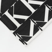 Anfangsbuchstaben K Fleecedecke (Ecke)