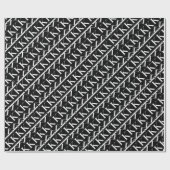 Anfangsbuchstaben K Geschenkpapier (Flach)