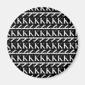 Anfangsbuchstaben K Magnet (Vorne)